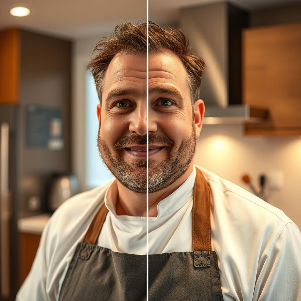Ex-masterchef surge 83kg mais magro e choca a internet