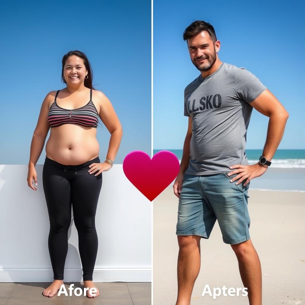 Após perder 75kg, Ferrugem e esposa surpreendem com transformação; veja antes e depois