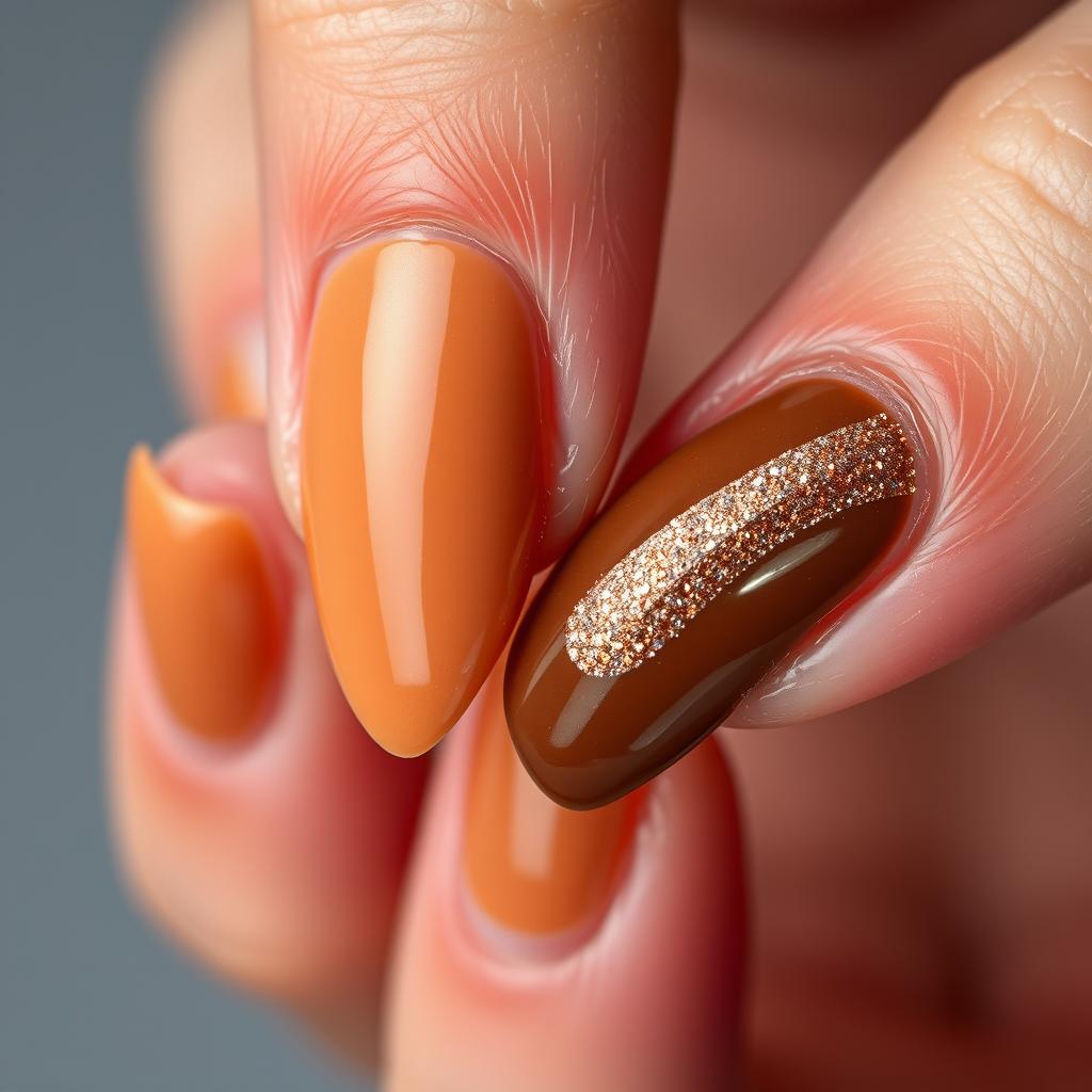 40 ideias de unhas com esmalte marrom que você vai amar