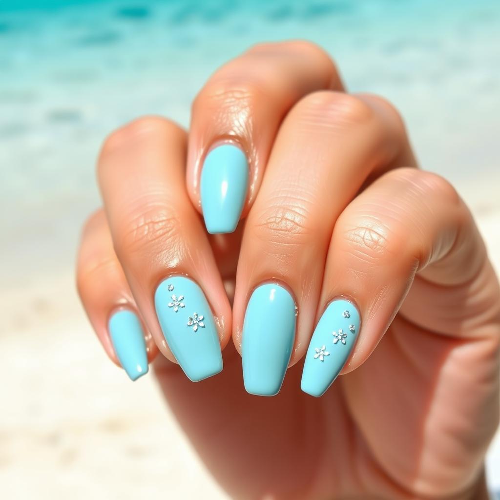 28 ideias de unhas decoradas simples para usar nas férias