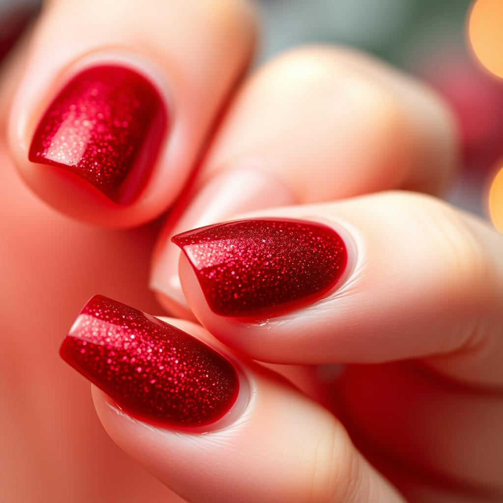 20 ideias de unhas minimalistas para o Natal