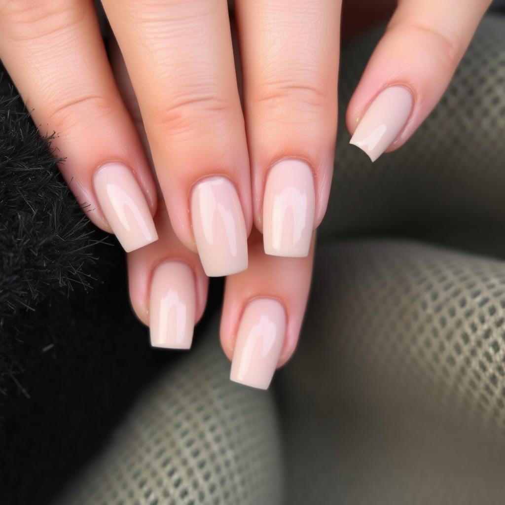 5 ideias lindas para usar esmalte nude no inverno