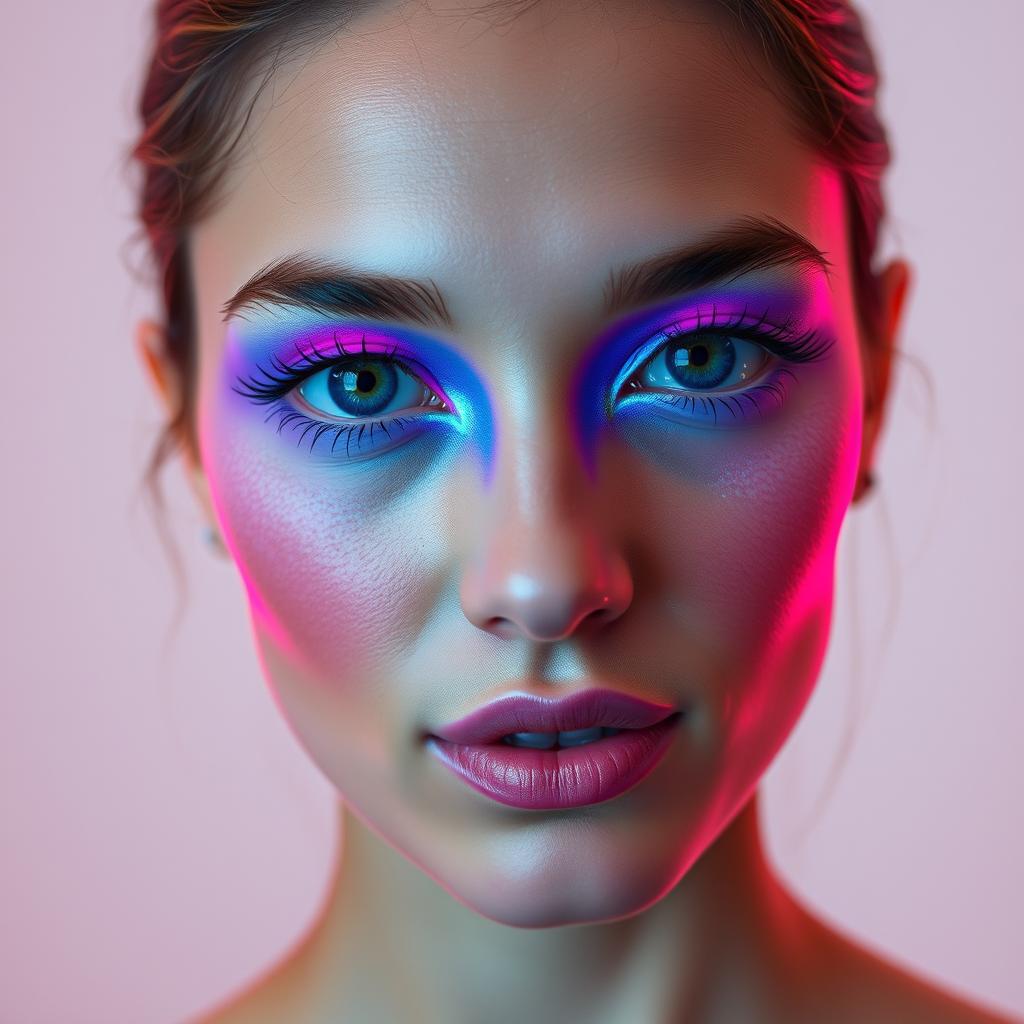 8 inspirações de makes com máscara de cílios coloridos