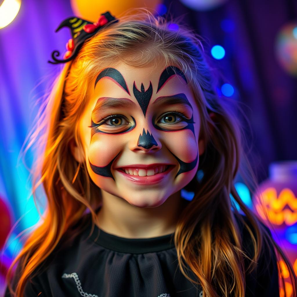Inspirações de maquiagem de halloween para criança