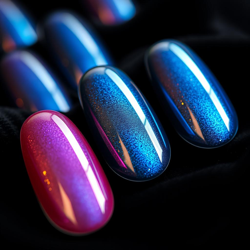 17 inspirações de unhas cintilantes para arrasar no visual