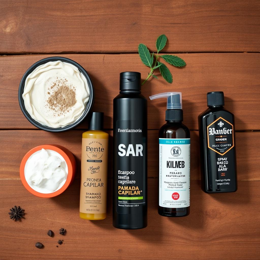 5 produtos essenciais para cabelos masculinos