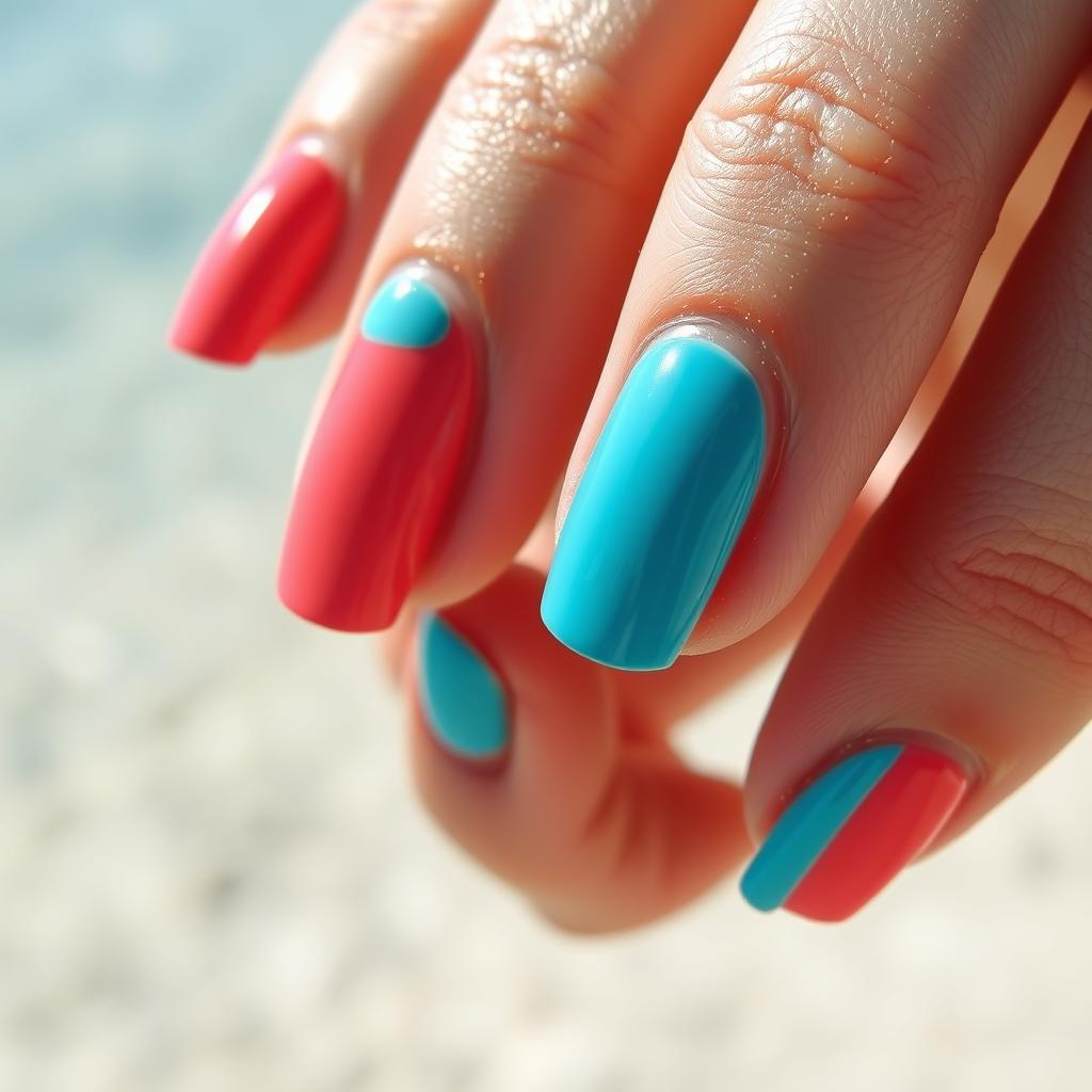 Qual cor de esmalte não desbota na praia? Veja as melhores opções