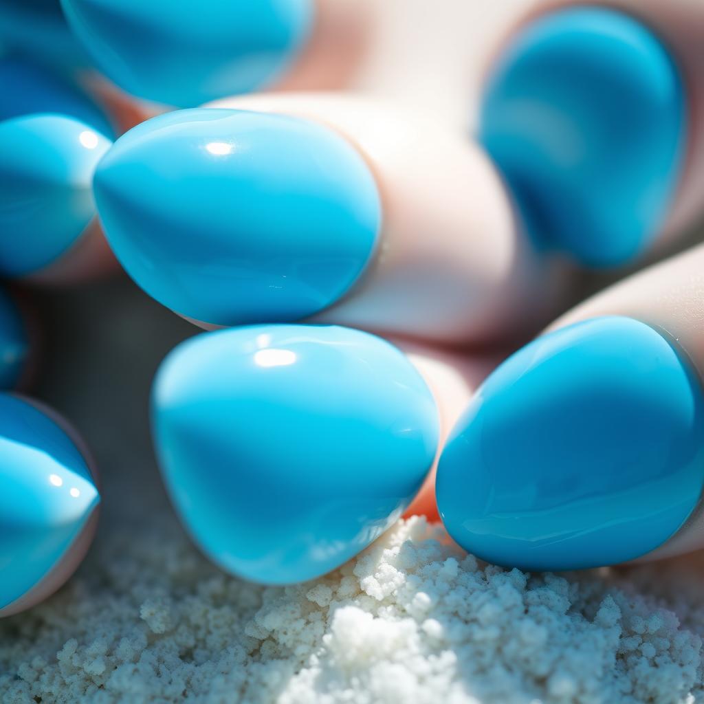 4 tons de esmalte azul que são a cara do verão
