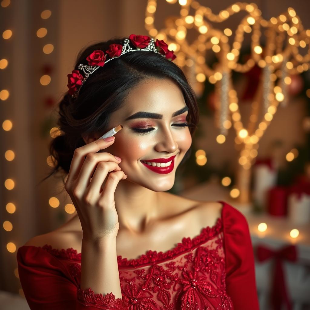 3 tutoriais de maquiagem de Natal perfeitos para quem não sabe se maquiar