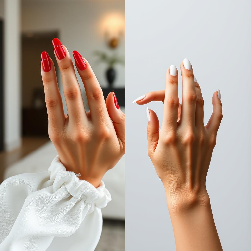 Unha de rica X unha de pobre: qual estilo combina mais com você Unha de rica X unha de pobre: qual estilo combina mais com você