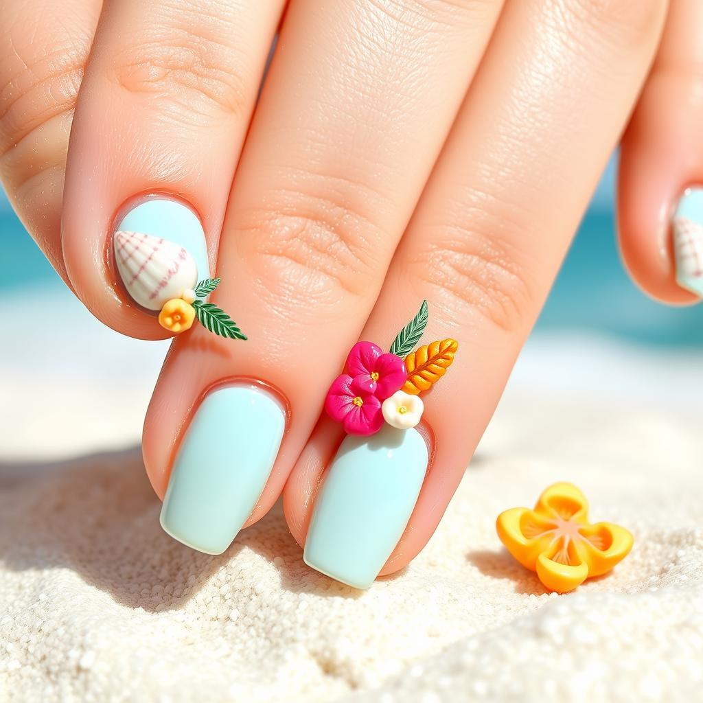 Unha curta decorada para o verão? Veja fotos para se inspirar nessa tendência