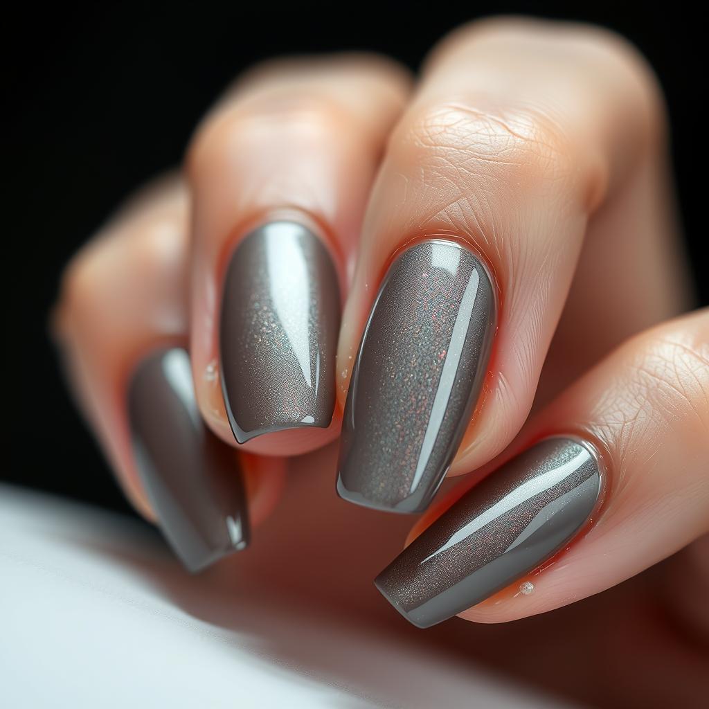 Unhas com glamour discreto? Aposte no brilho sofisticado que está bombando