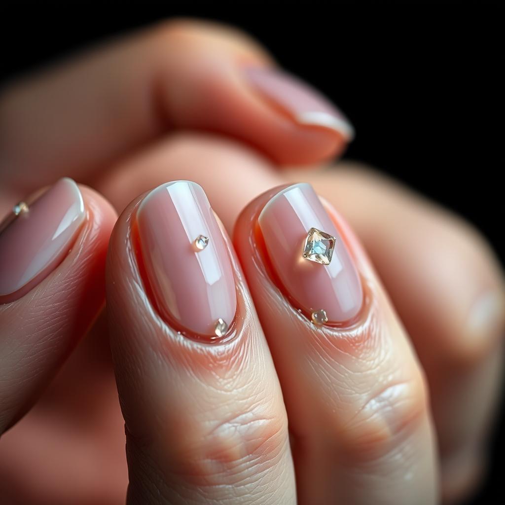 Unhas com pedras: como usar com elegância (sem exageros)