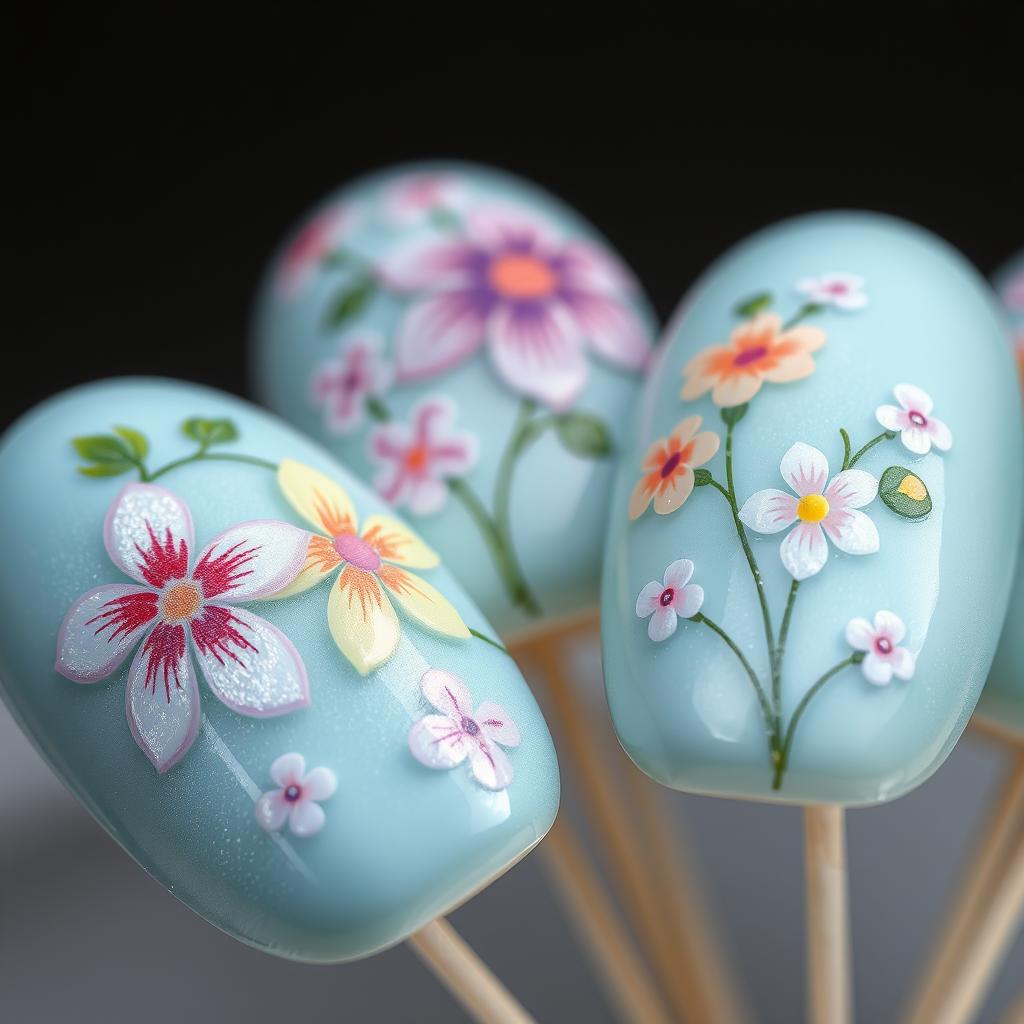 Unhas decoradas com flor: aprenda a fazer e veja 6 inspirações