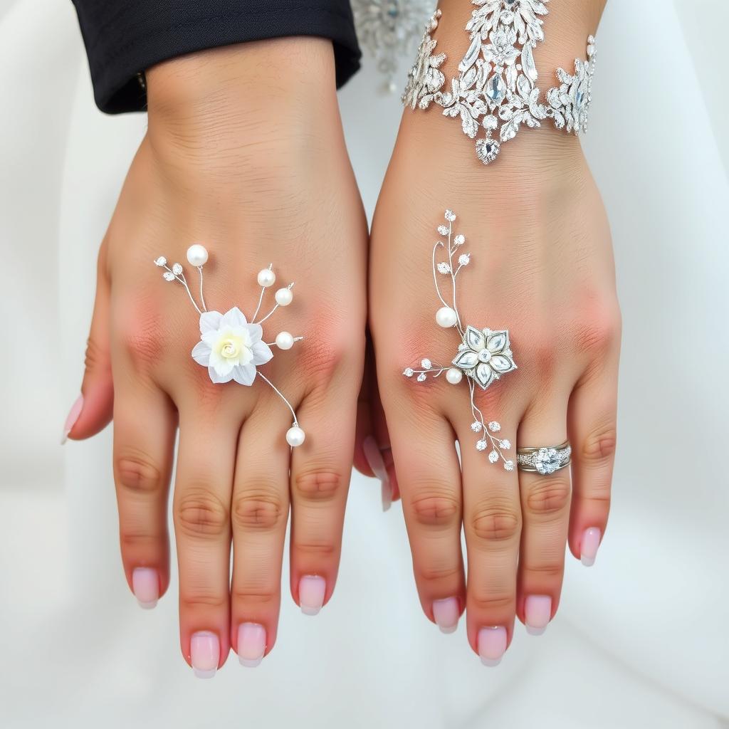 Unhas decoradas para noivas: 27 decorações encantadoras
