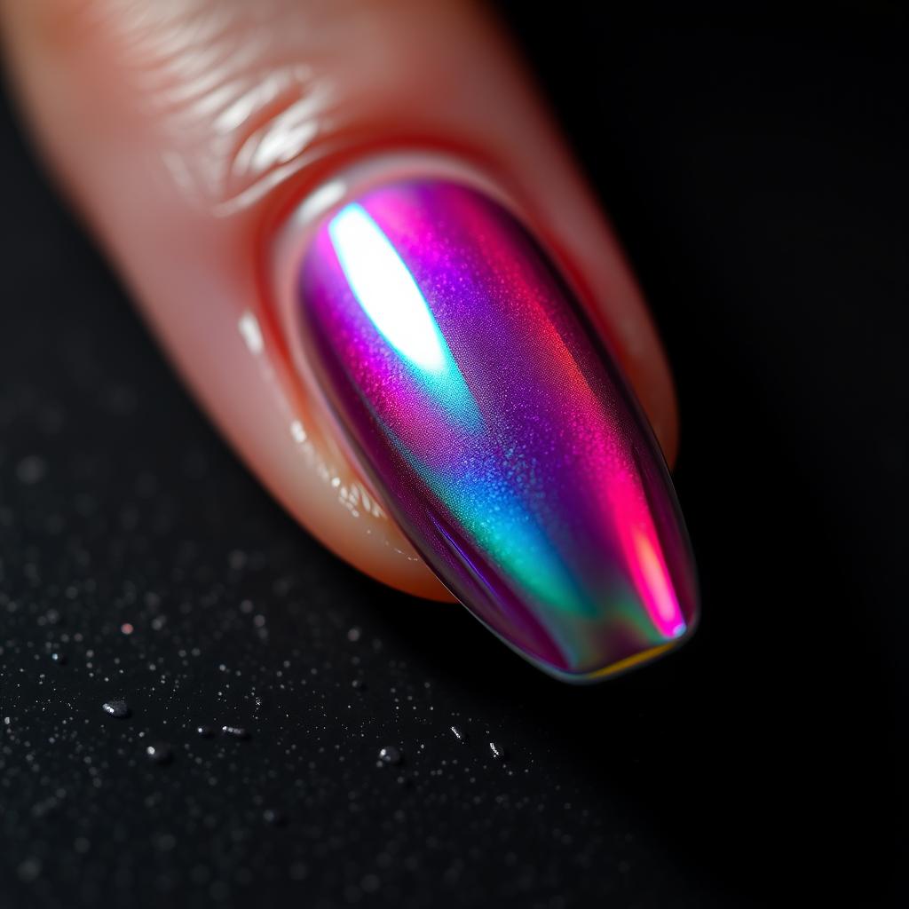 Unhas holográficas: 21 ideias lindas para sair à noite