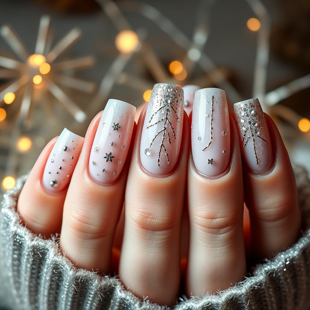5 unhas simples e rápidas de fazer para passar a virada do ano
