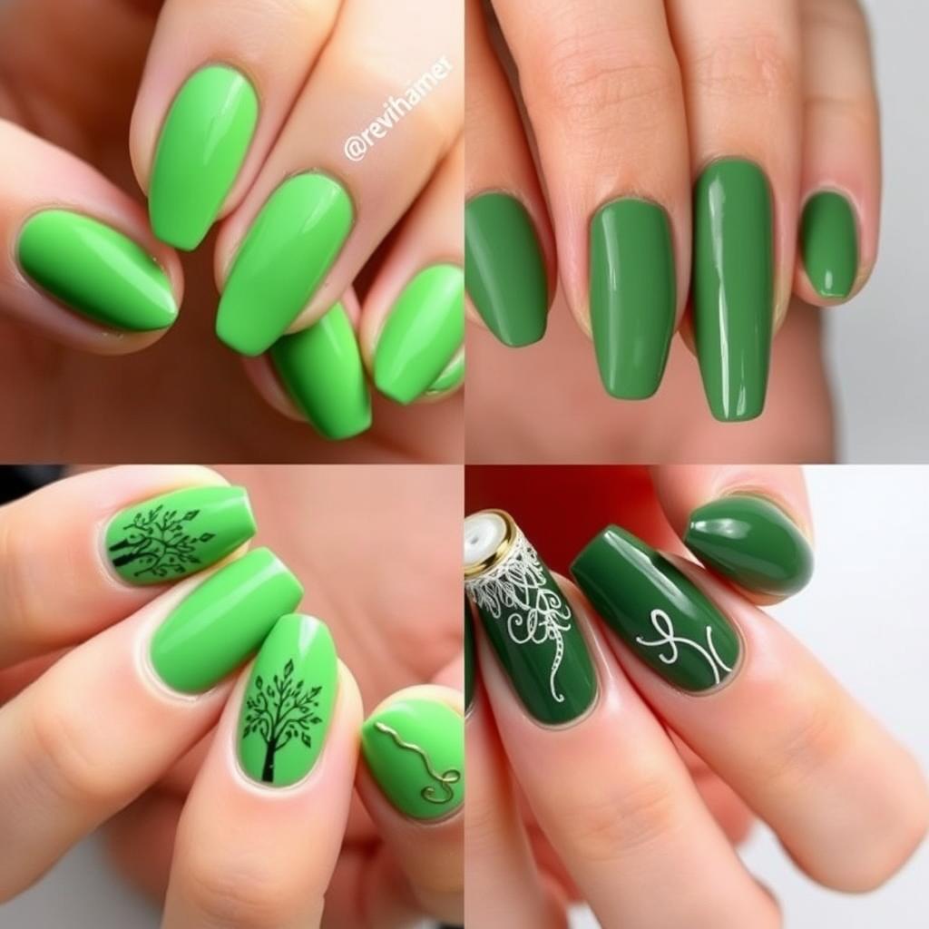 Unhas Verde Brat: 4 unhas decoradas para você se inspirar na cor do momento