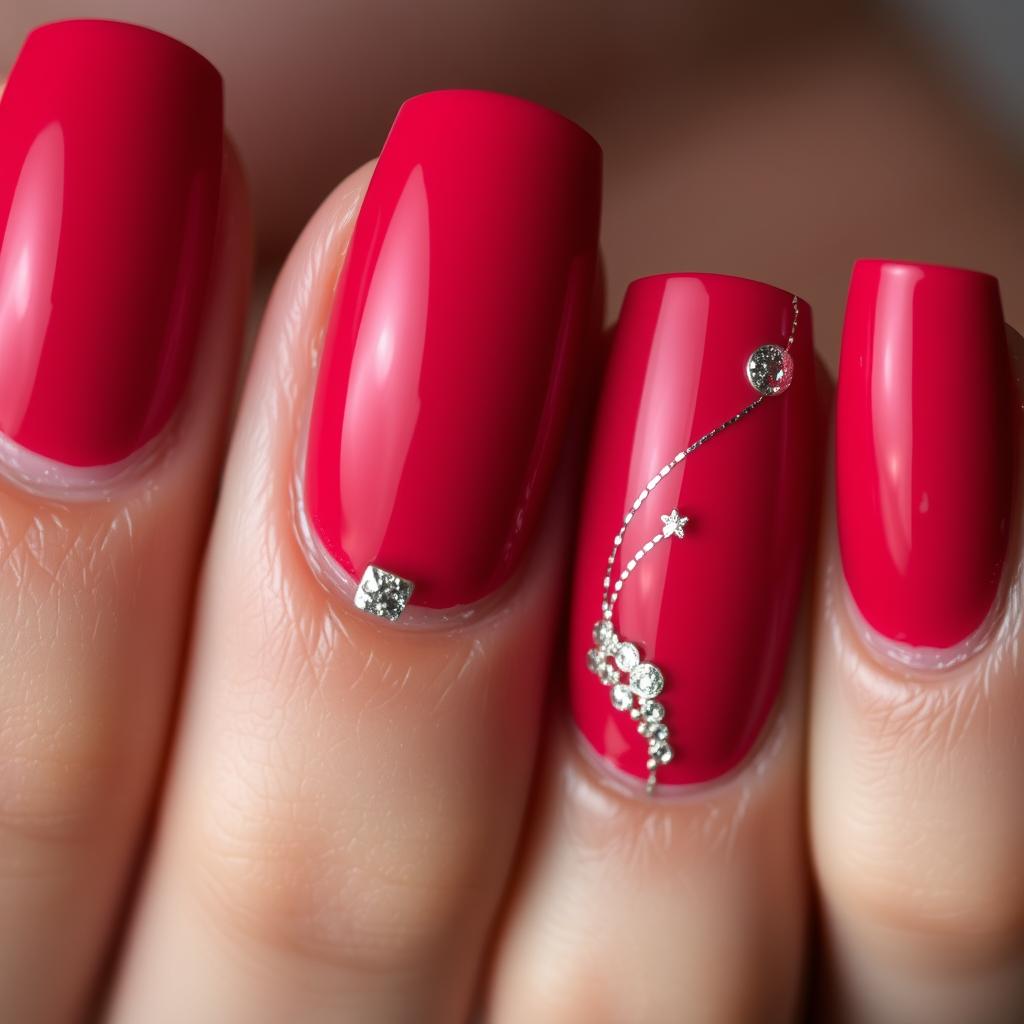 Unhas vermelhas decoradas: 13 inspirações imperdíveis