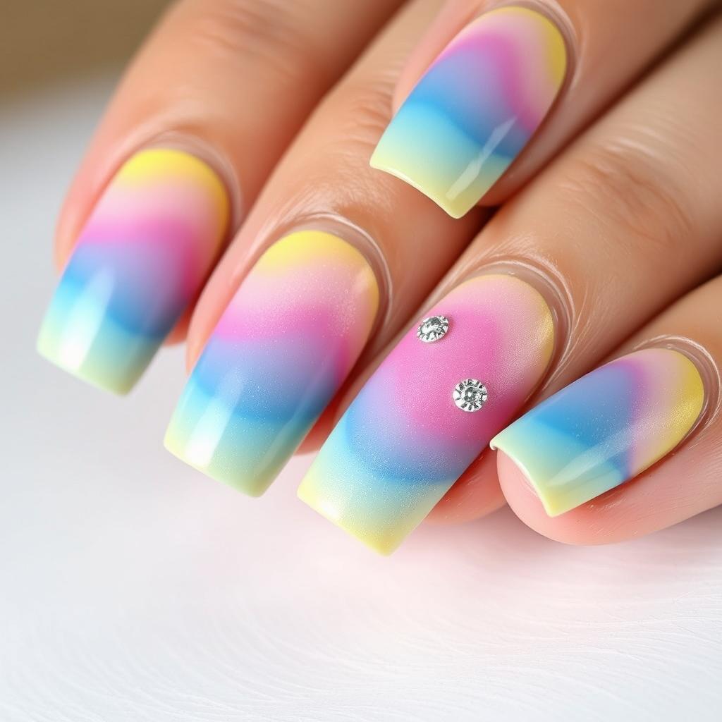 Unhas sorvete: saiba como fazer a tendência que chegou com tudo Unhas sorvete: saiba como fazer a tendência que chegou com tudo