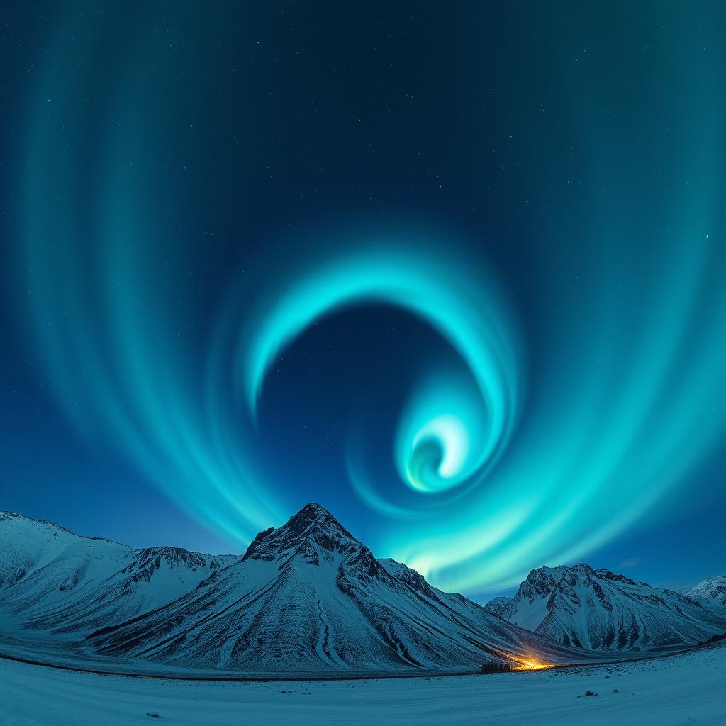 Entenda o que provocou espiral misteriosa no céu do Alasca