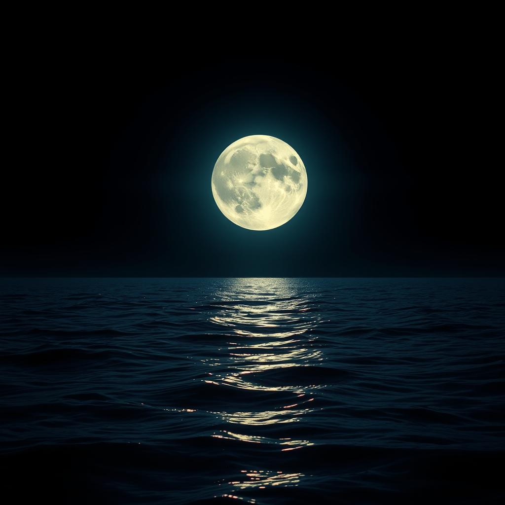 Sonhar com a lua caindo no mar [Interpretação & Significado]