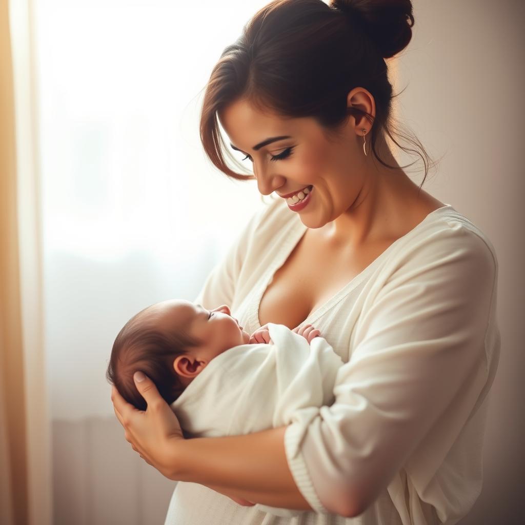 Sonhar com a mãe segurando um bebê [Interpretação & Significado]