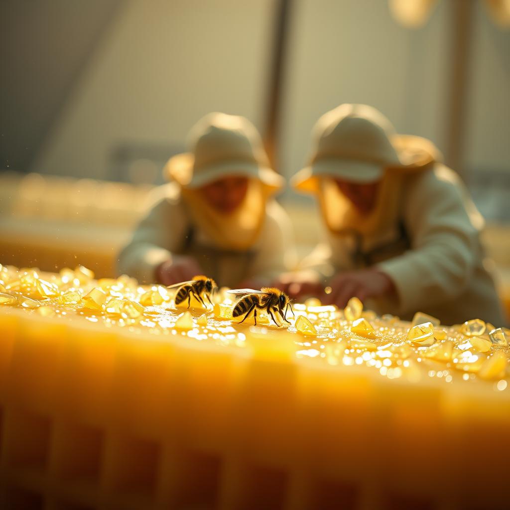 Sonhar com abelha produzindo mel [Interpretação & Significado]