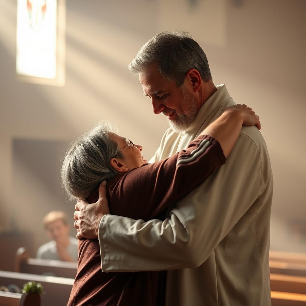 Sonhar com abraço de pastor [Interpretação & Significado]