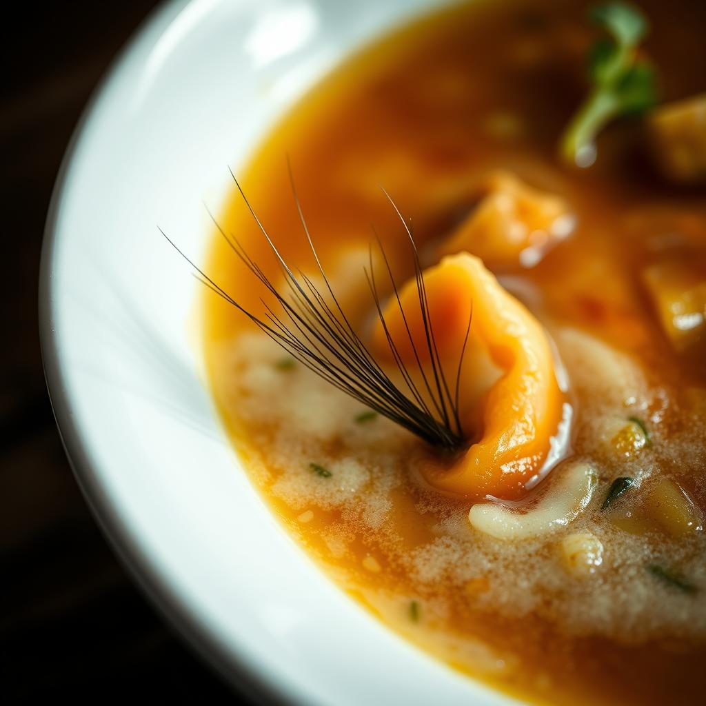 Sonhar com achar cabelo na comida [Interpretação & Significado]