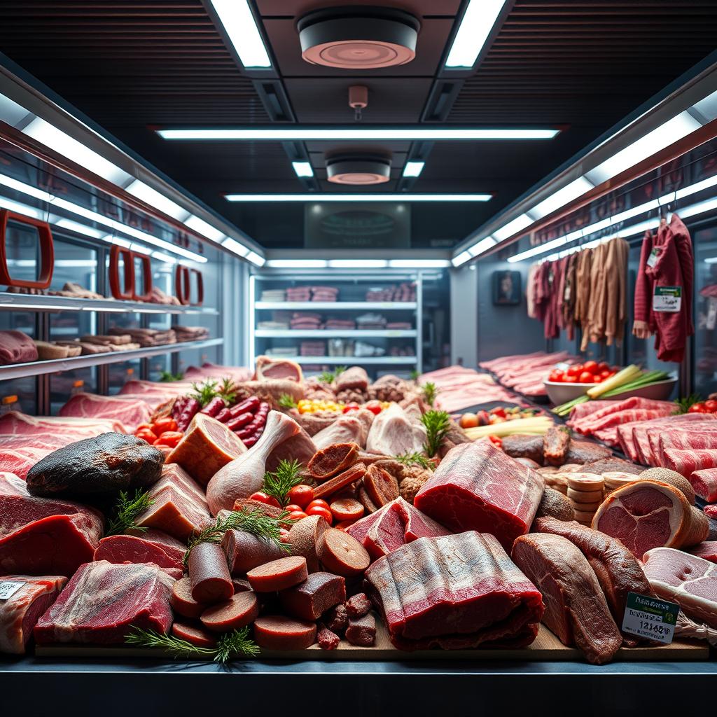 Sonhar com açougue cheio de carne [Interpretação & Significado]