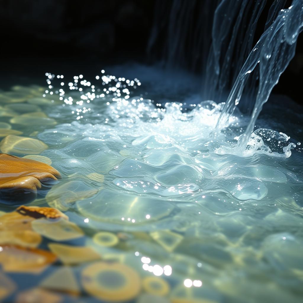 Sonhar com água limpa escorrendo [Interpretação & Significado]