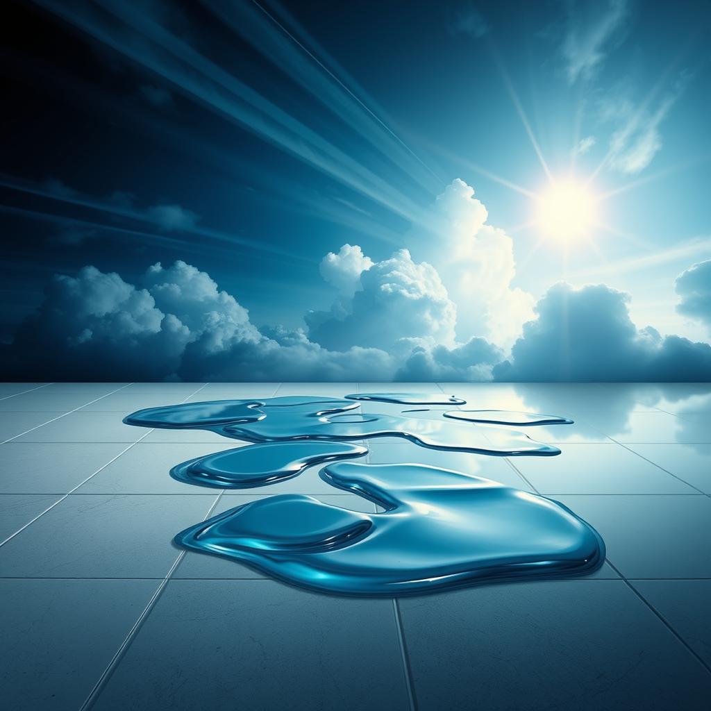 Sonhar com água no piso [Interpretação & Significado]