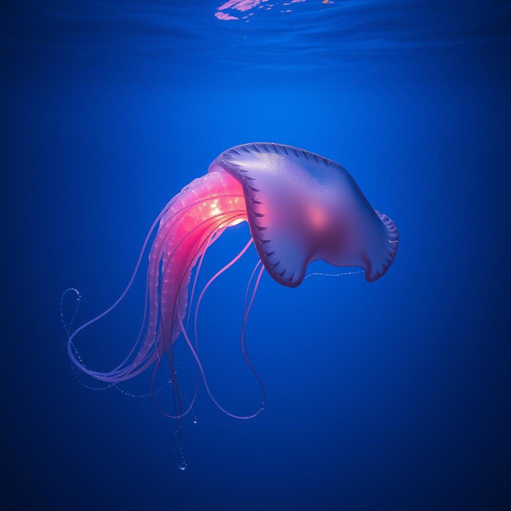 Sonhar com água-viva queimando [Interpretação & Significado]