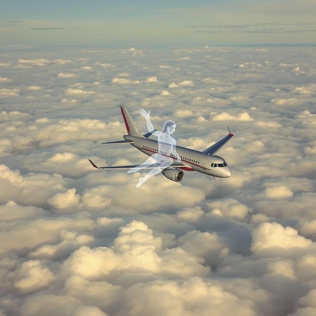 Sonhar com alguém caindo de avião [Interpretação & Significado]