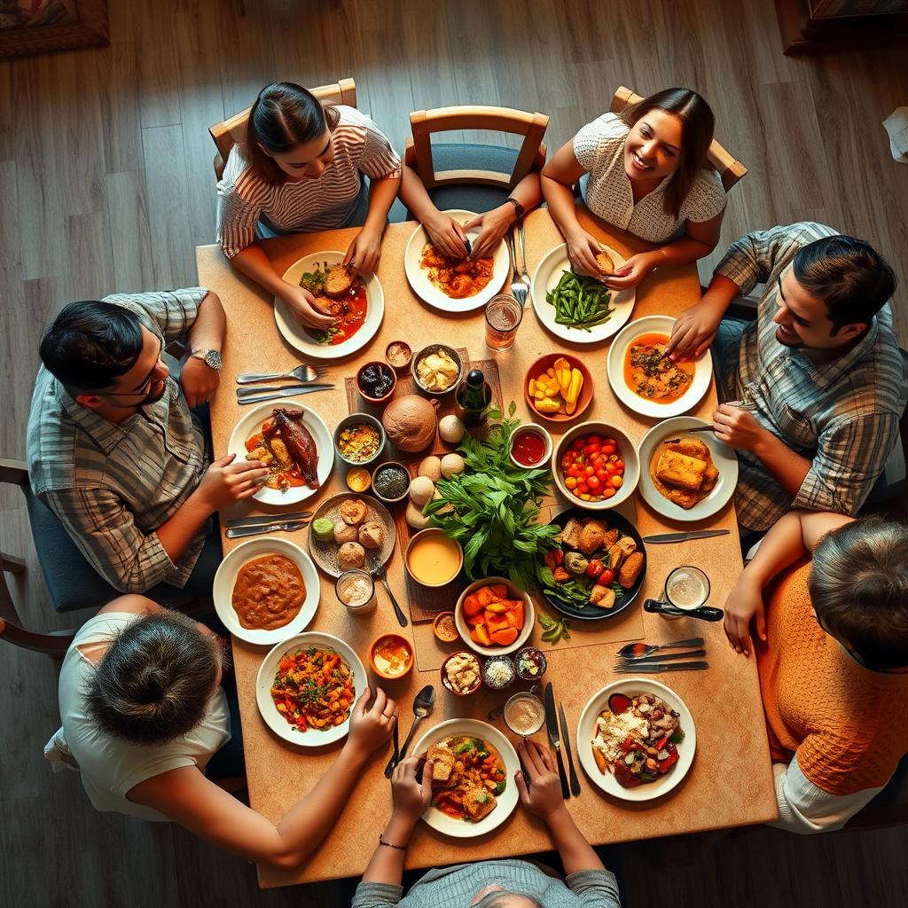 Sonhar com almoço em família [Interpretação & Significado]