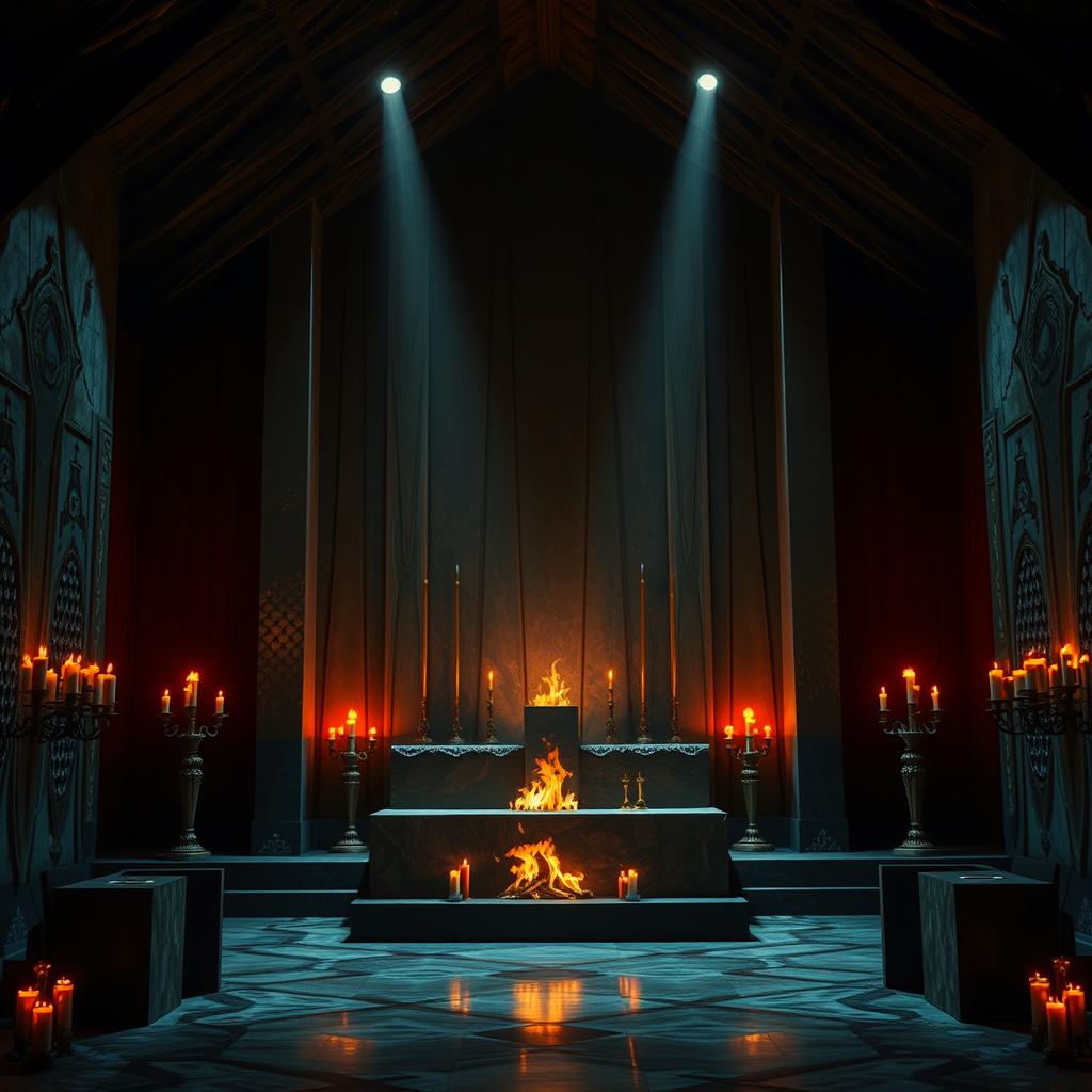 Sonhar com altar pegando fogo [Interpretação & Significado]