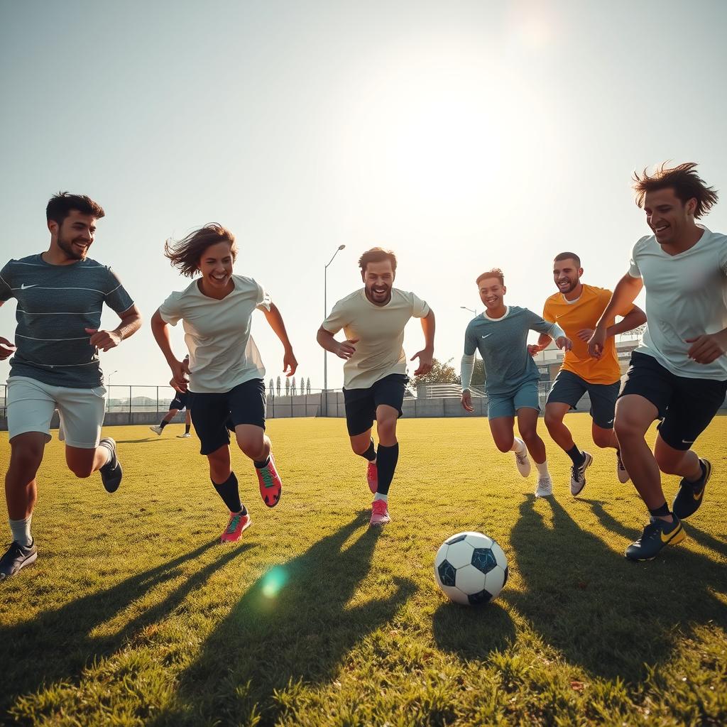 Sonhar com amigos jogando futebol [Interpretação & Significado]