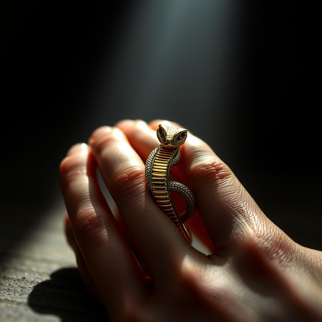 Sonhar com anel de cobra [Interpretação & Significado]