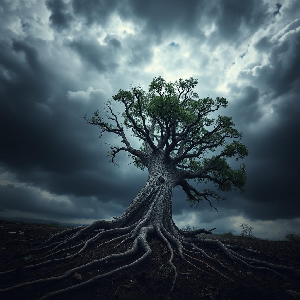 Sonhar com árvore arrancada pela raiz [Interpretação & Significado]