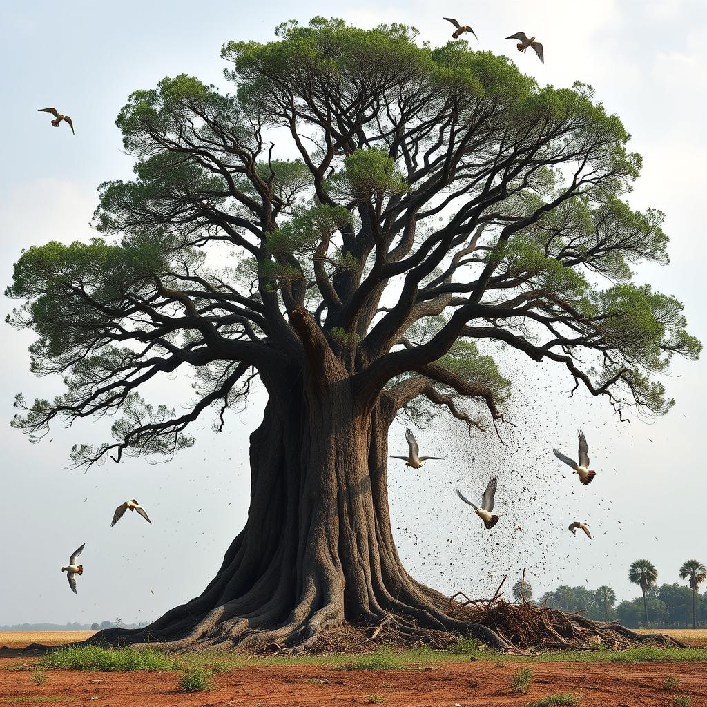 Sonhar com árvore caindo [Interpretação & Significado]