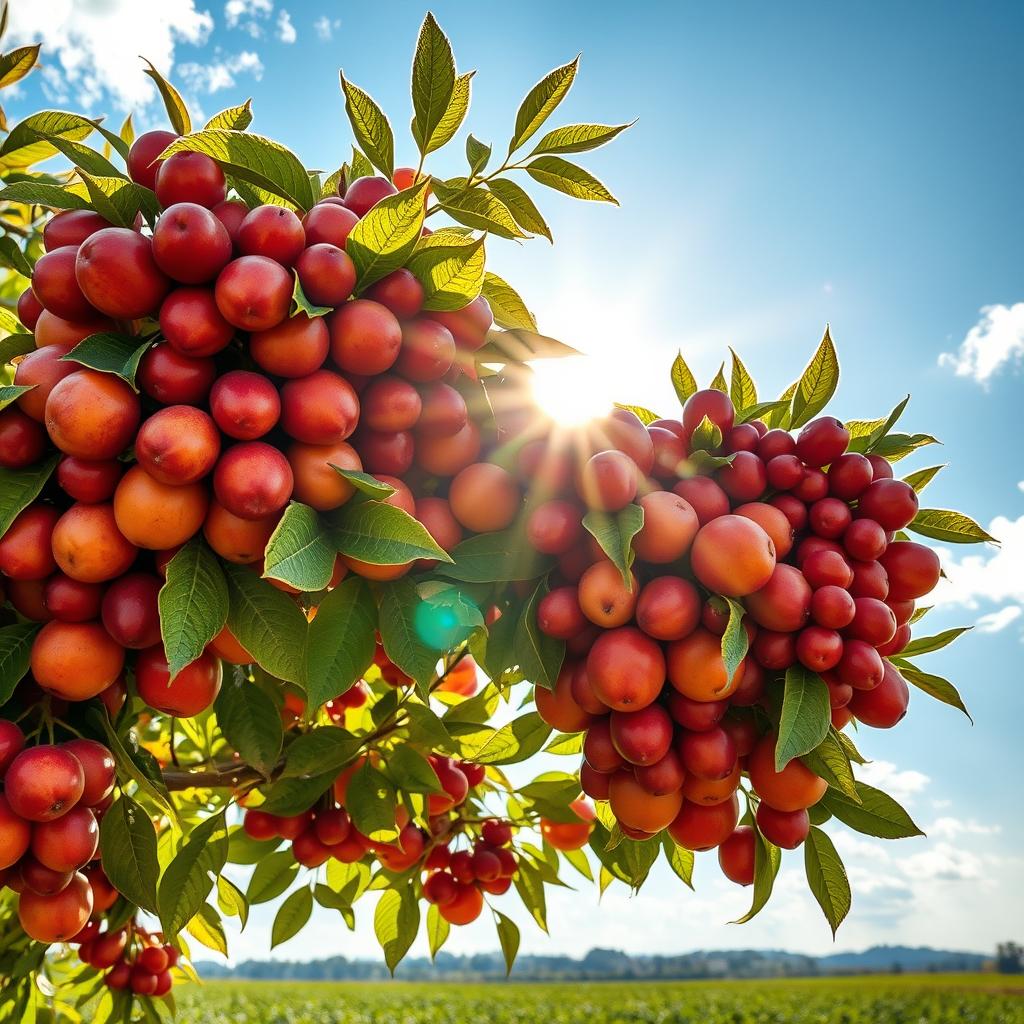 Sonhar com árvore carregada de frutas [Interpretação & Significado]
