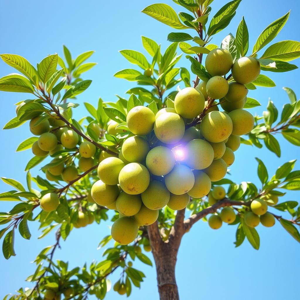 Sonhar com árvore com frutas verdes [Interpretação & Significado]