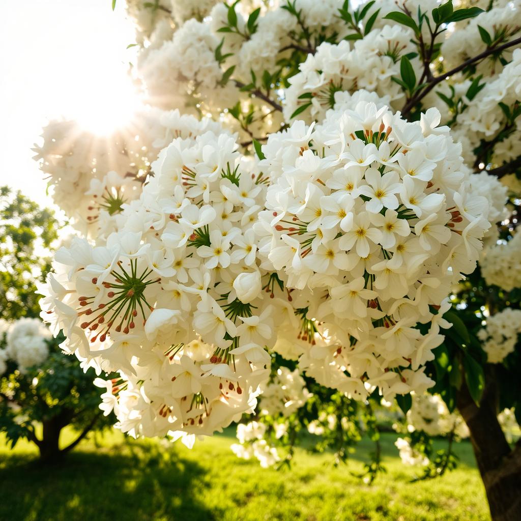 Sonhar com árvore de flor branca [Interpretação & Significado]