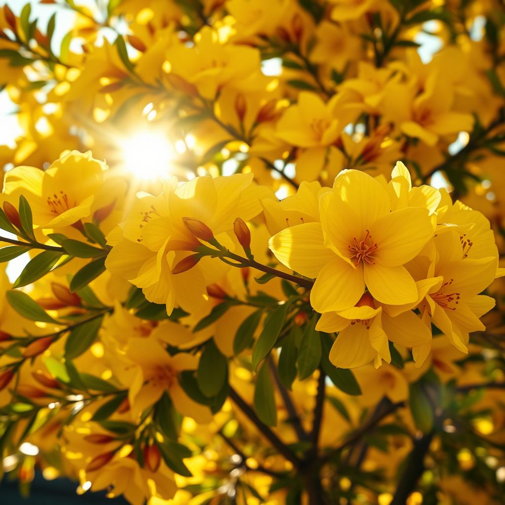 Sonhar com árvore de flores amarelas [Interpretação & Significado]