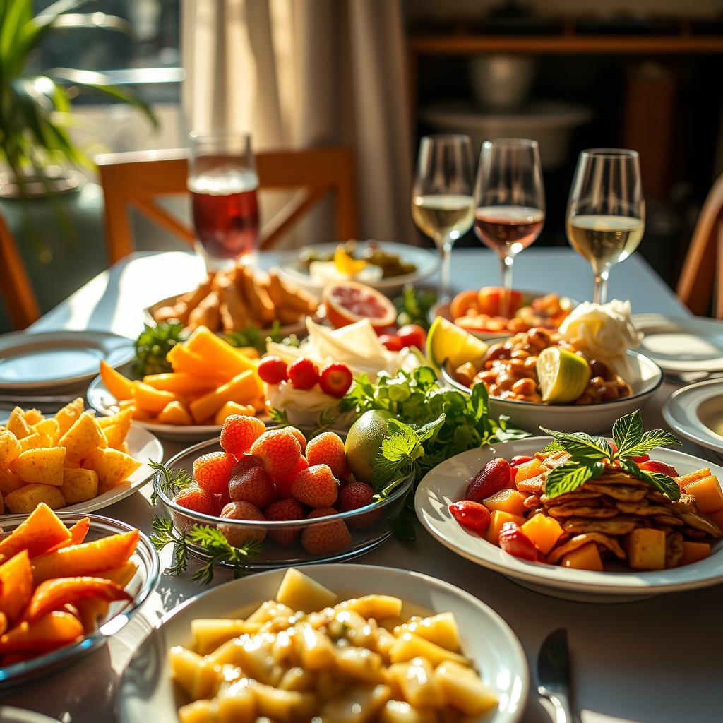 Sonhar com banquete de comida [Interpretação & Significado]