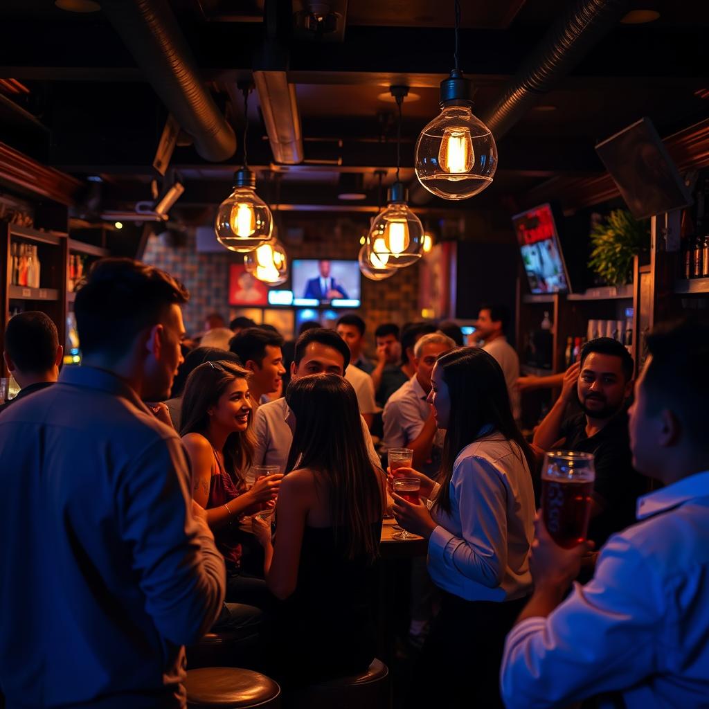 Sonhar com bar cheio de gente [Interpretação & Significado]