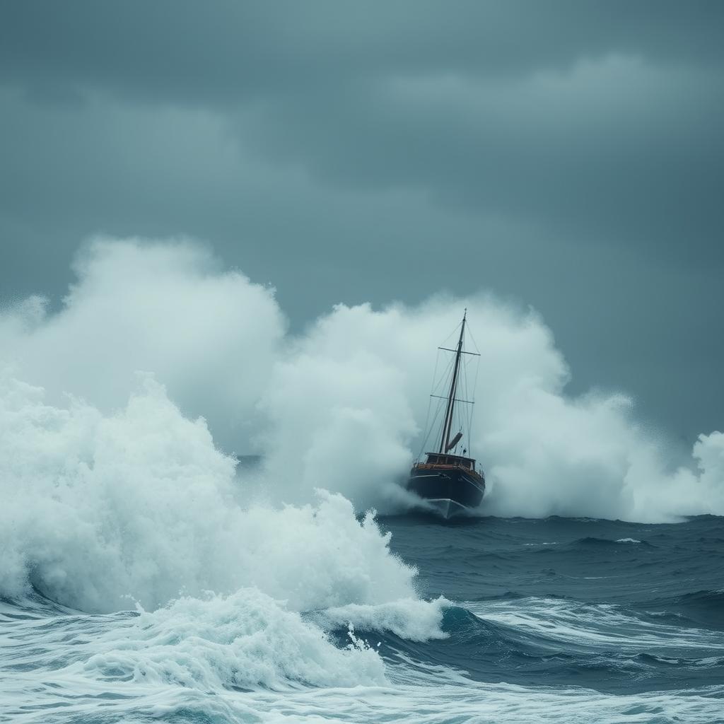 Sonhar com barco e ondas grandes [Interpretação & Significado]