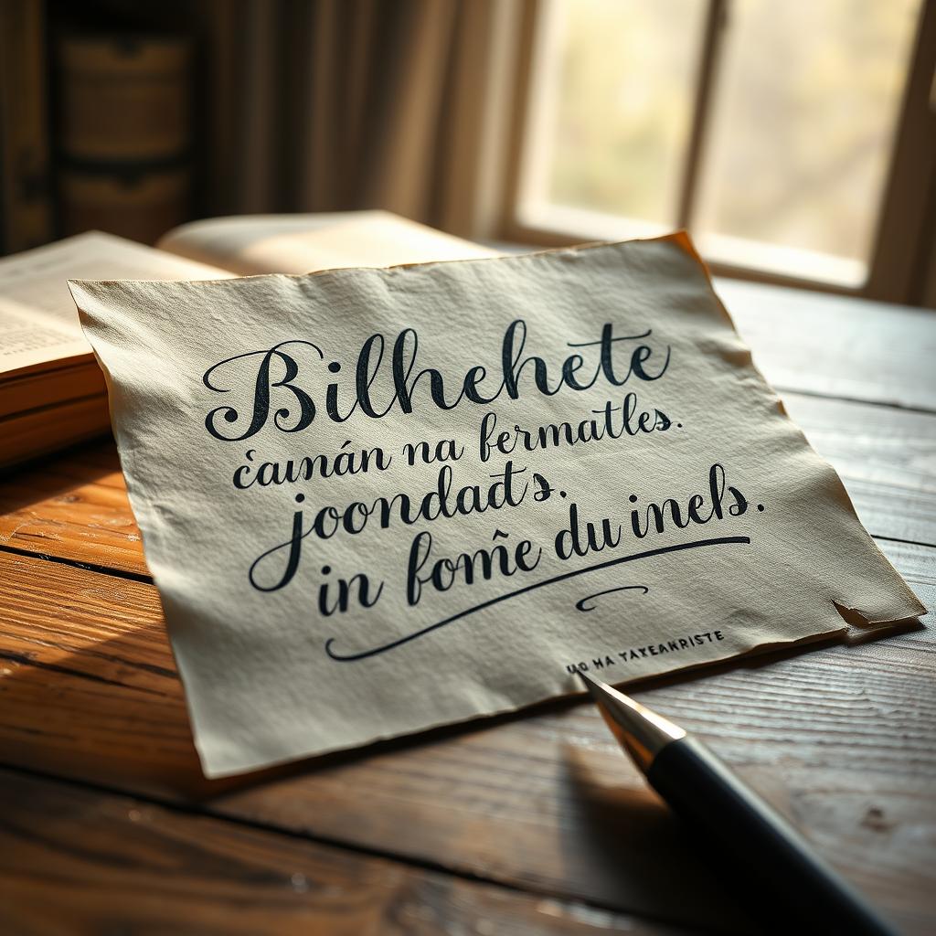 Sonhar com bilhete escrito à mão [Interpretação & Significado]