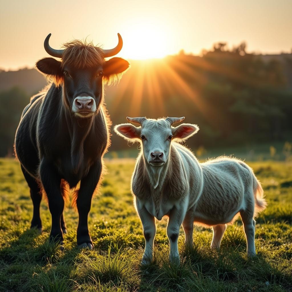 Sonhar com boi, vaca e bezerro [Interpretação & Significado]